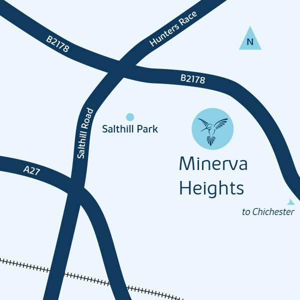 Development map for minerva heights